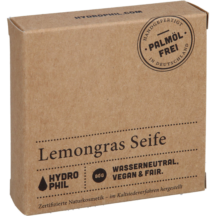 Naturseife Lemongrass 80g Frischegewicht, 80 g SEI