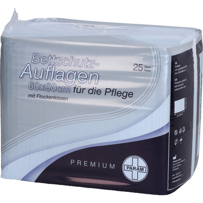 Param Bettschutzauflage Flocke Pfl. 60X90 PREMIUM, 25 St BEU