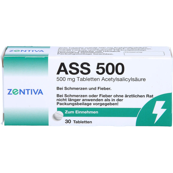 ASS 500, Tabletten, 30 St TAB