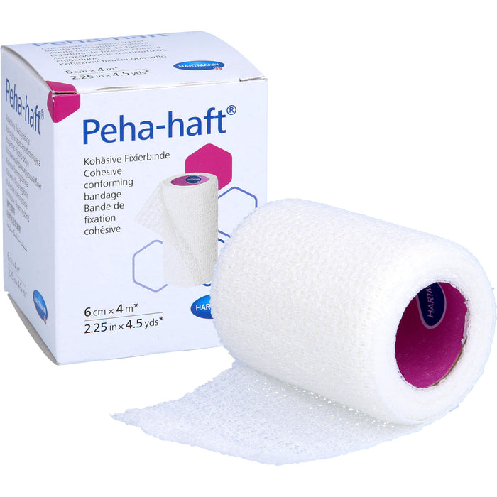 Peha Haft Fixierbinde latexfrei 6 cm x 4 m OTC, 1 pcs. Bandage