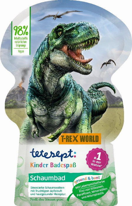 tetesept Kinder Badespaß Schaumbad T-Rex World, 40 ml Additif pour le bain