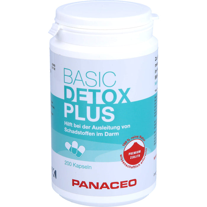 Panaceo Basic Detox Plus, 200 pcs. Capsules