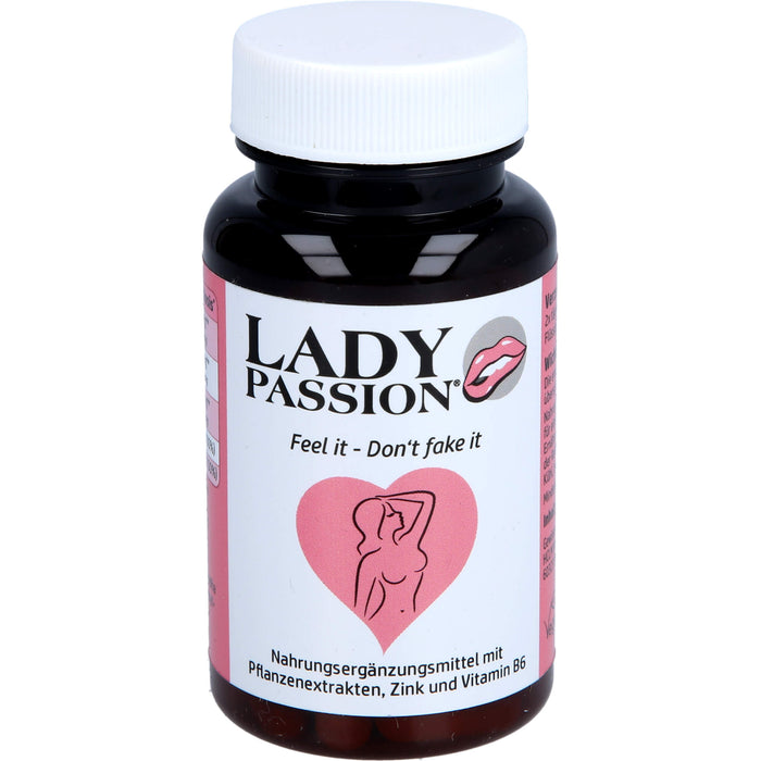 Lady Passion Libido Lust mit Ashwagandha Kapseln, 60 pc Capsules