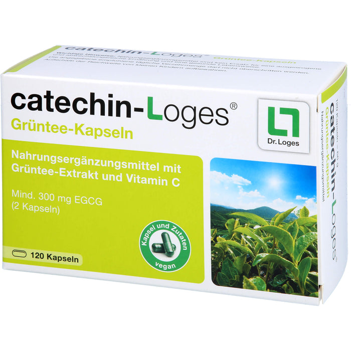 catechin-Loges Grüntee-Kapseln, 120 St KAP