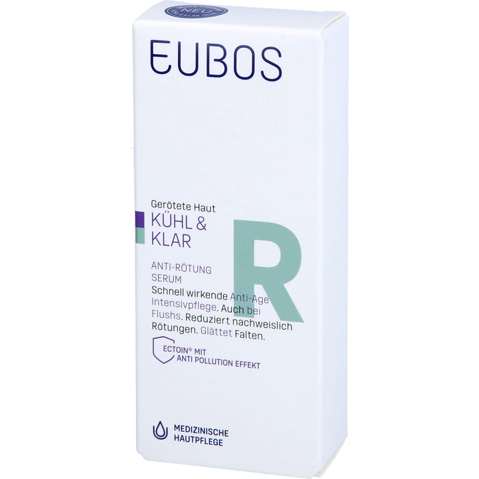 EUBOS KÜHL & KLAR Anti-Rötung Serum, 30 ml KON