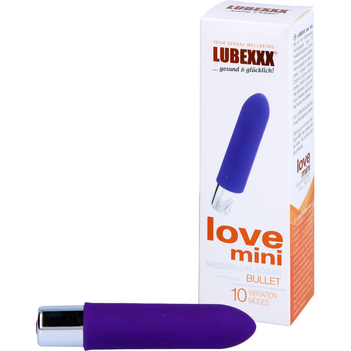 LUBEXXX Love Mini Massager Lila (Rechargeable), 1 St