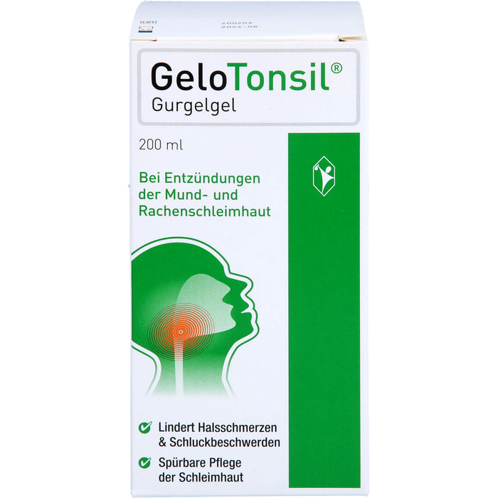 GeloTonsil Gurgelgel, 200 ml GUL