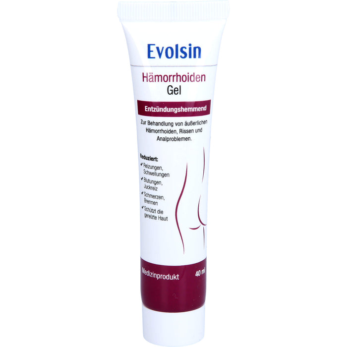 Evolsin Hämorrhoiden Gel, 40 ml GEL