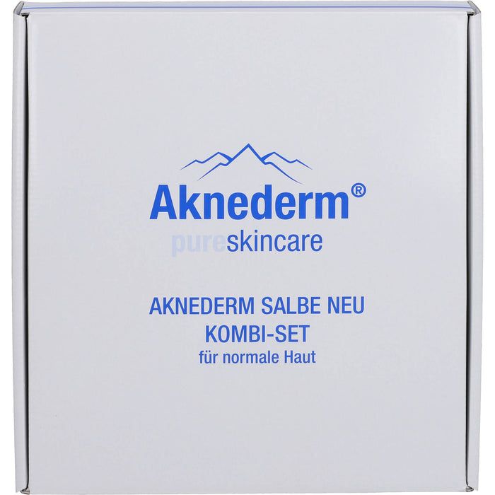 Aknederm Salbe Neu Kombiset für normale Haut, 1 P KPG