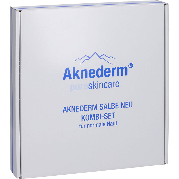 Aknederm Salbe Neu Kombiset für normale Haut, 1 P KPG