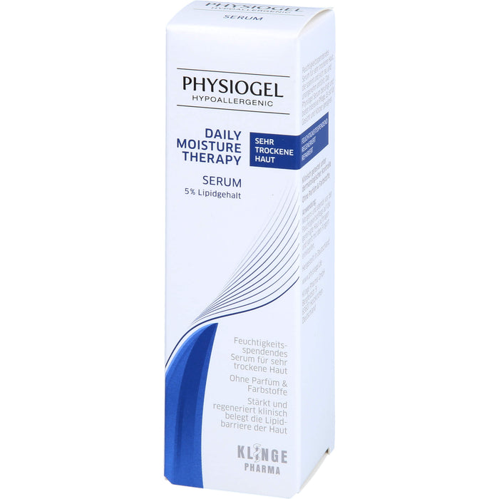 PHYSIOGEL Daily Moisture Therapy Serum für sehr trockene Haut, 30 ml Solution