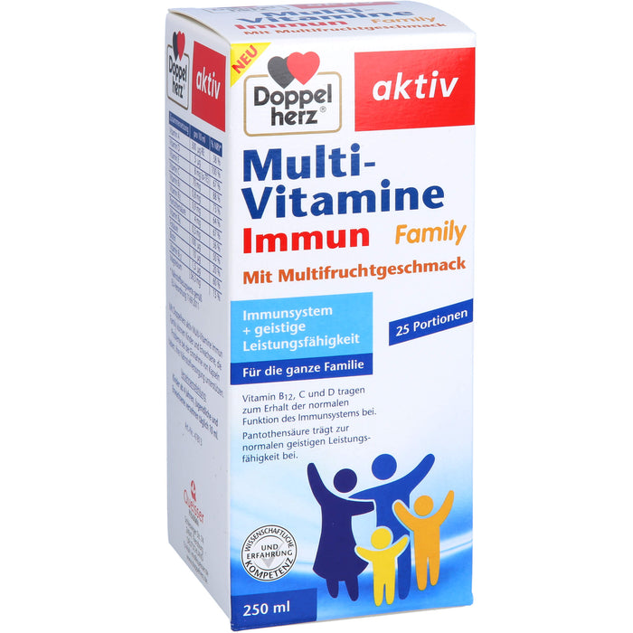 Doppelherz Multi-Vitamine Immun Family, 250 ml FLU