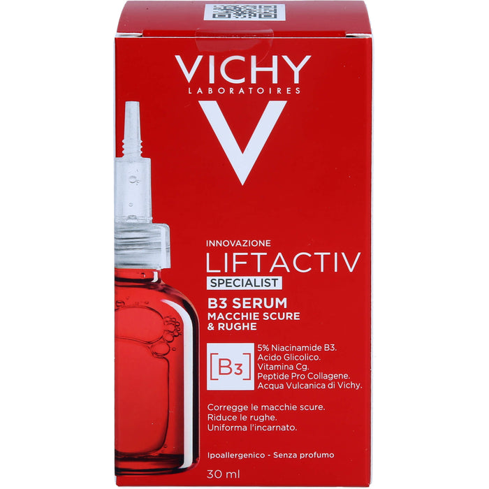 VICHY Liftactiv Niacinamid B3 Anti-Pigmentflecken Serum, 30 ml Lösung