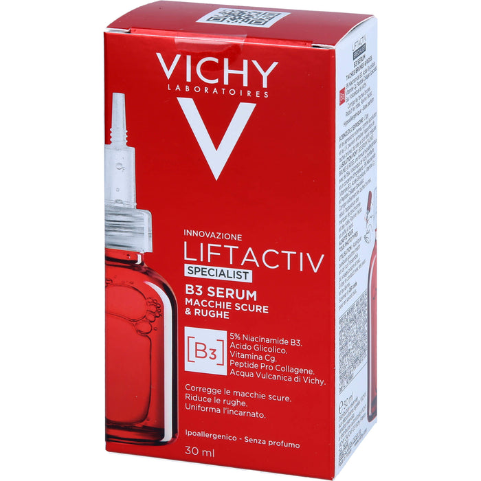 VICHY Liftactiv Niacinamid B3 Anti-Pigmentflecken Serum, 30 ml Lösung