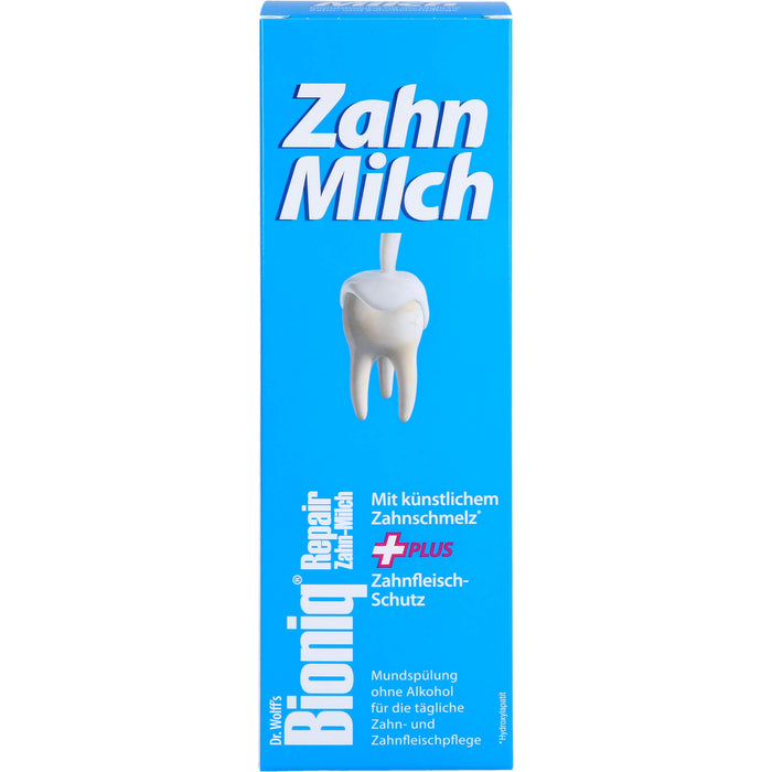 Bioniq Repair Zahn-Milch Mundspülung, 400 ml Lösung