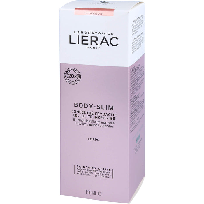 LIERAC BODY-SLIM Kryoaktives Konzentrat Cellulite, 150 ml GEL