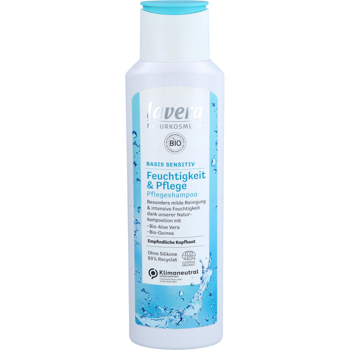 lavera PFLEGESHAMPOO BAS. SEN. FEUCHTIGKEIT, 250 ml SHA