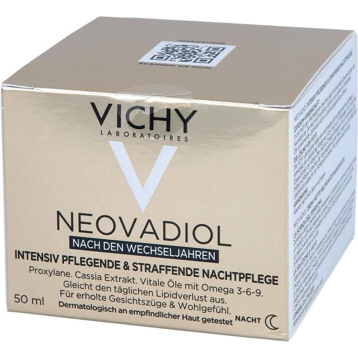 VICHY Neovadiol pflegende und straffende Nachtpflege für nach den Wechseljahren, 50 ml Cream