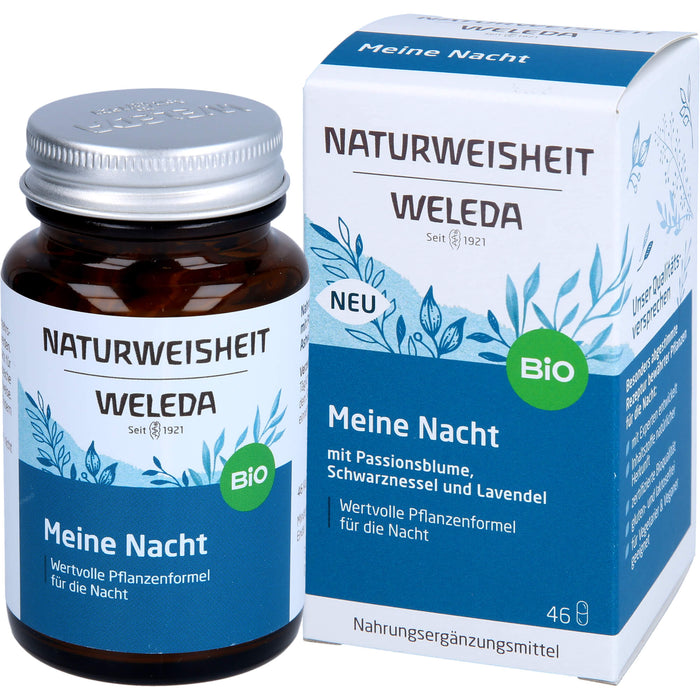 WELEDA Naturweisheit Meine Nacht Kapseln, 46 pcs. Capsules