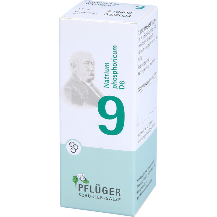 Biochemie Nr.9 Natrium phosphoricum D6 Pflüger Globuli, 15 g GLO