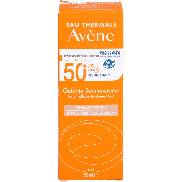 Avène getönte Sonnencreme SPF 50+, 50 ml Cream