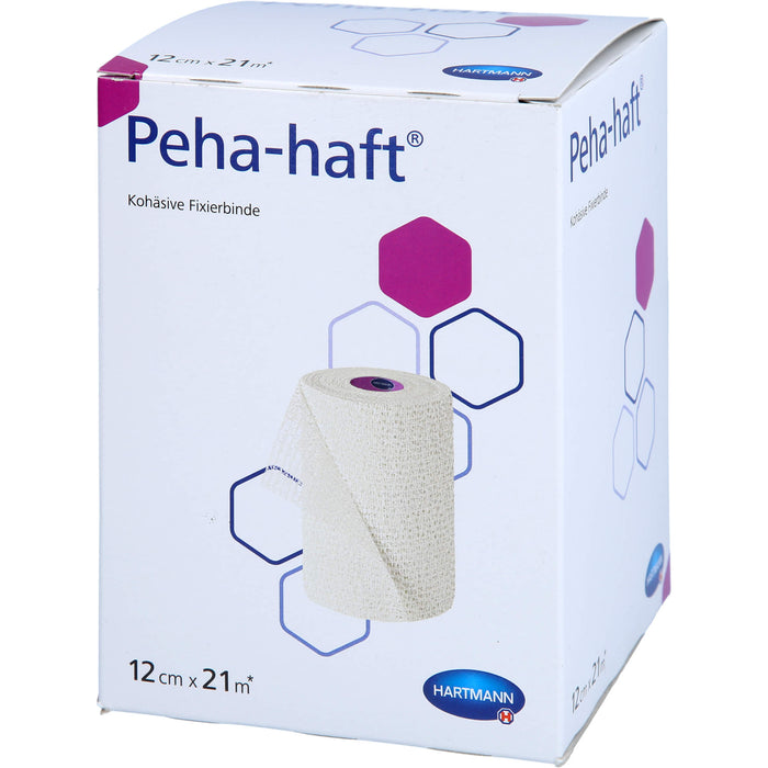 Peha-haft Fixierbinde latexfrei 12cm x 21m, 1 St BIN