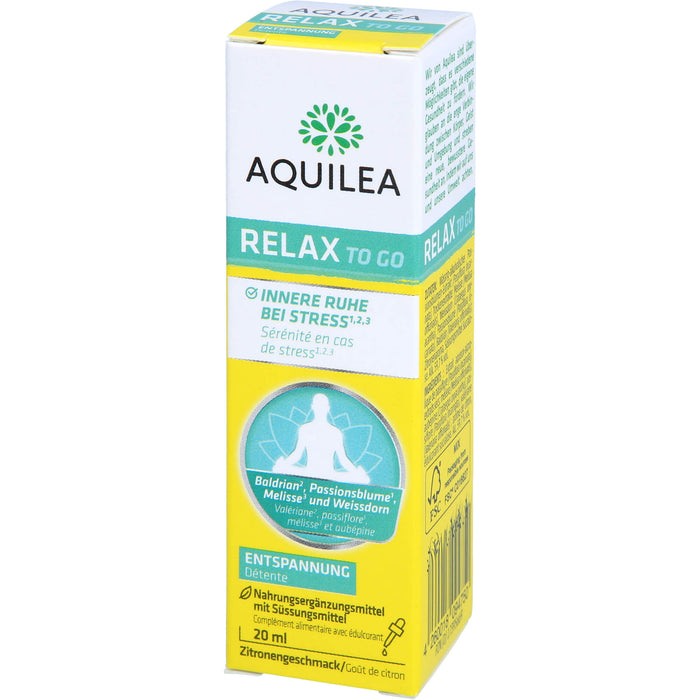 Aquilea Relax To Go, 20 ml TRO