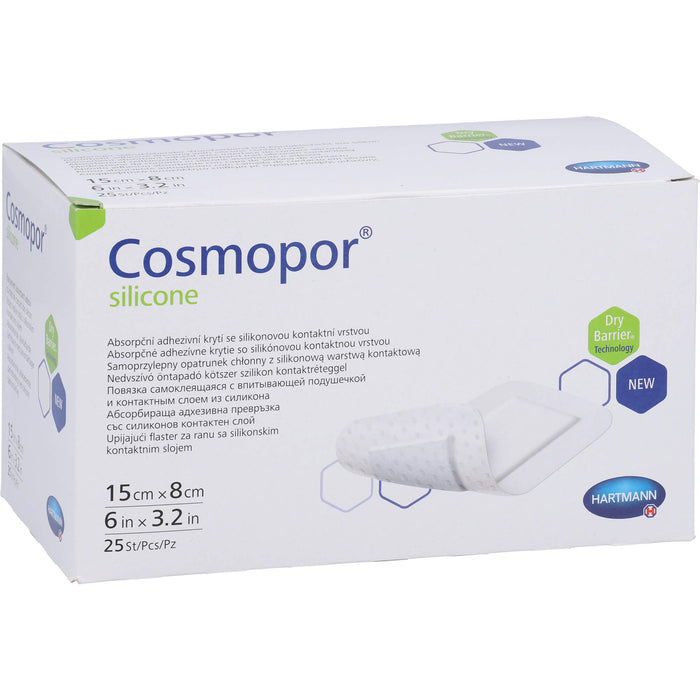 Cosmopor silicone 15x8cm P25, 25 St VER