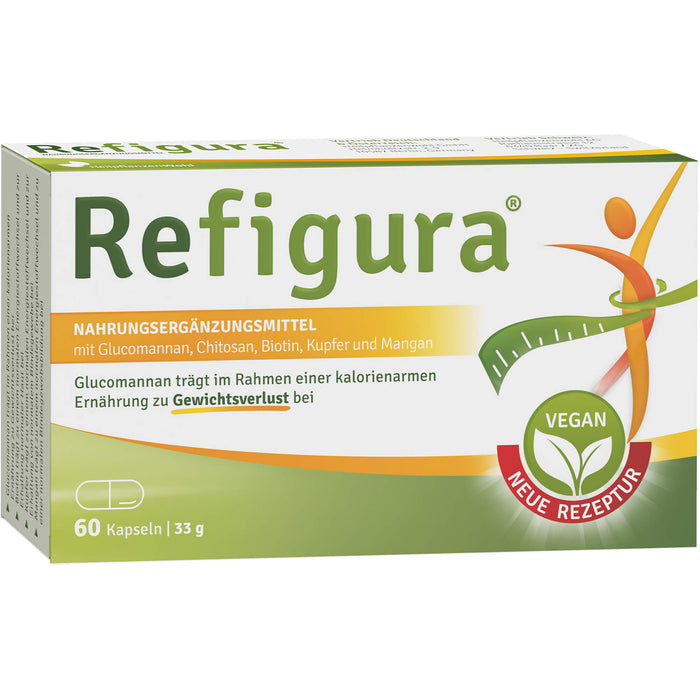 Refigura Kapseln zum Abnehmen und Gewichthalten, 60 pc Capsules