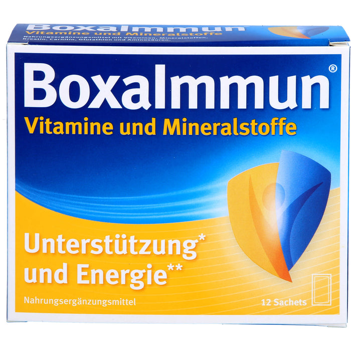 BoxaImmun Vitamine und Mineralstoffe Beutel, 12 pc Sachets