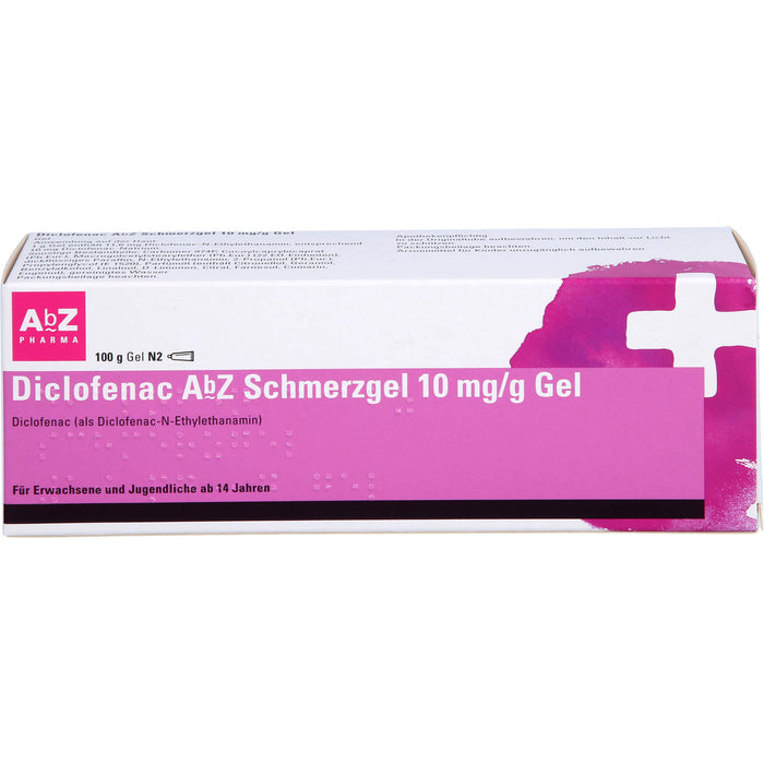 Diclofenac Abz Schme10mg/g, 100 g GEL