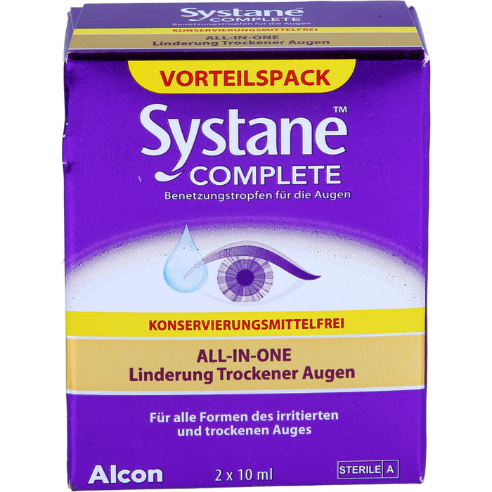 Systane Complete O Konserv, 2X10 ml ATR