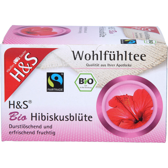 H&S Bio Hibiskusblüte, 20X1.75 g FBE