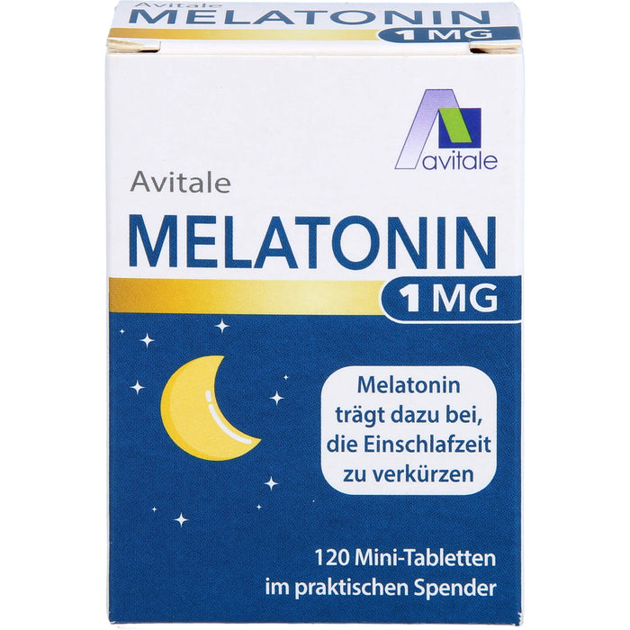 Melatonin 1mg Mini-Tabletten im Spender, 120 St TAB