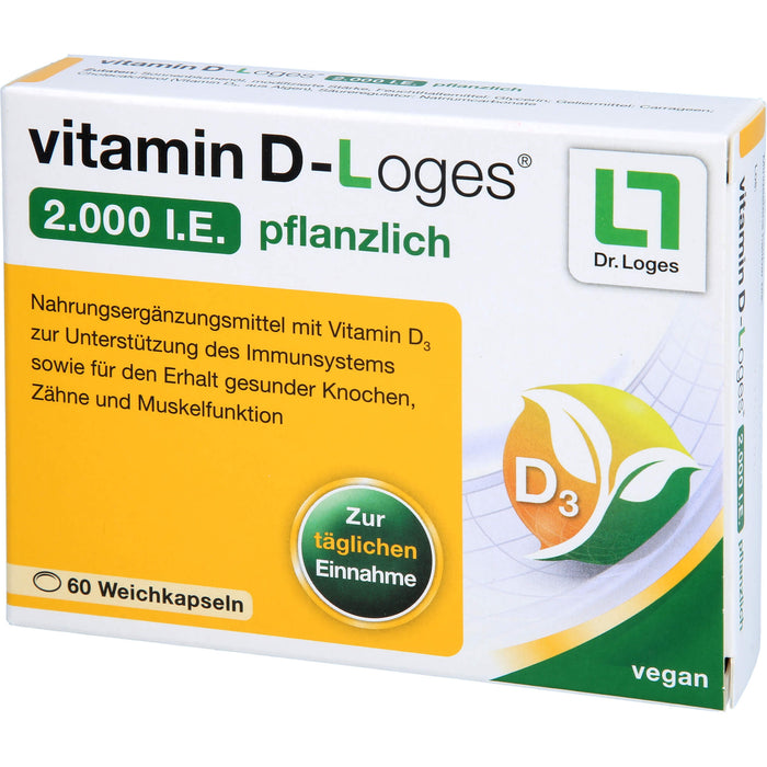 Vitamin D-loges 2000ie Pfl, 60 St WKA