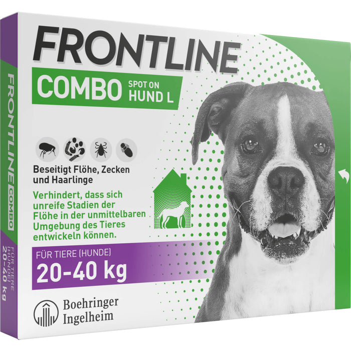 Frontline Combo Spo Hund L, 3 St LOE