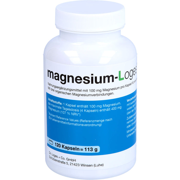 Magnesium-Loges vario 100 mg Kapseln, 120 pcs. Capsules