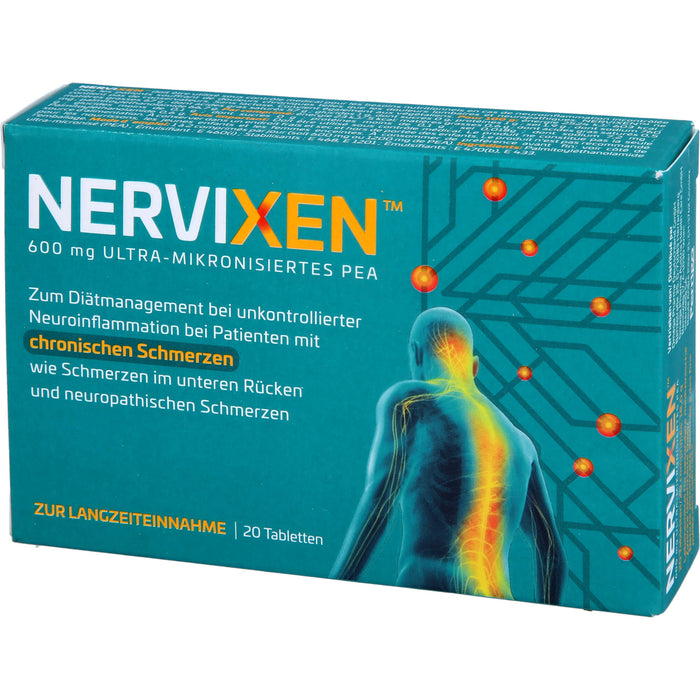 NERVIXEN Tabletten bei chronischen Schmerzen, 20 St. Tabletten