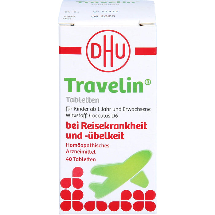 Travelin DHU Tabletten, 40 St TAB