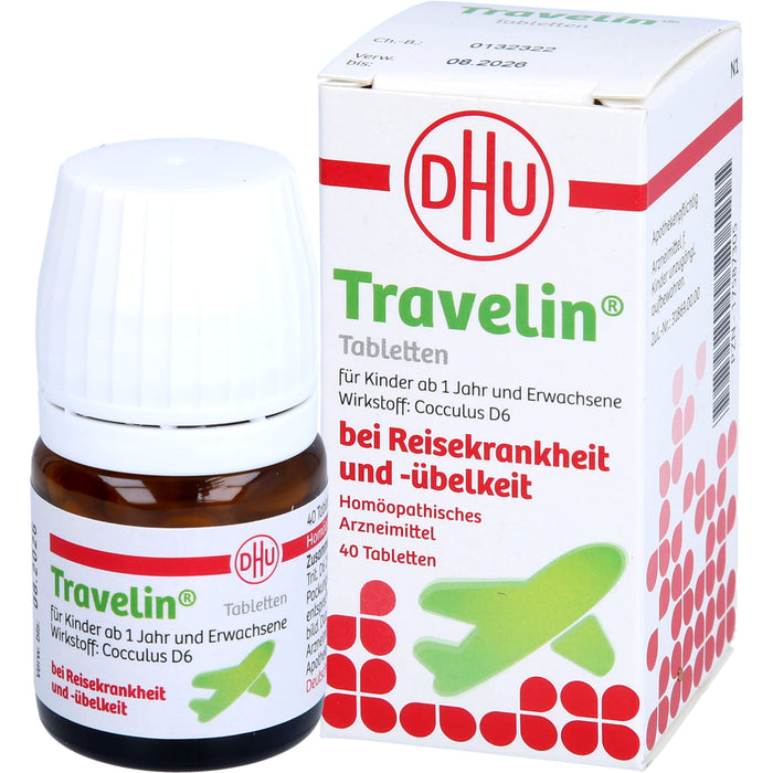 Travelin DHU Tabletten, 40 St TAB