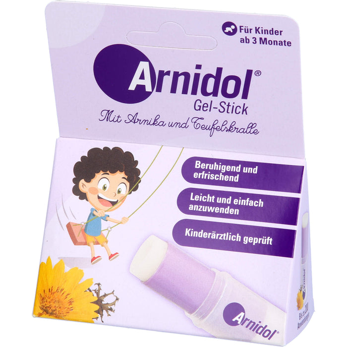 Arnidol Gel-Stick zur Schmerzlinderung von blauen Flecken, 15 g Pen