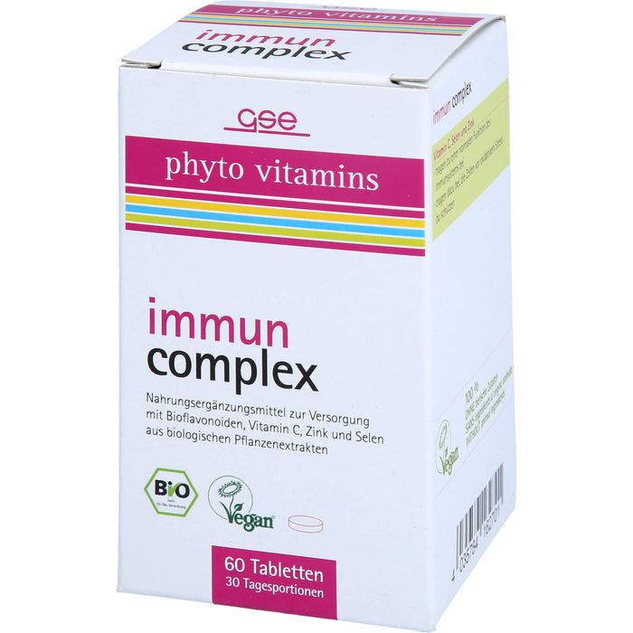 GSE Immun Complex (Bio) Phyto Vitamins, 60 St TAB