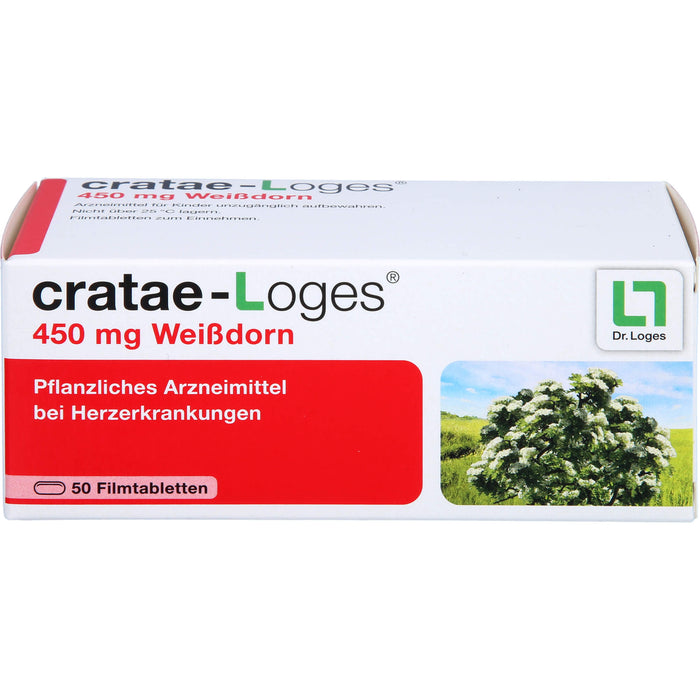 cratae-Loges 450 mg Weißdorn, Filmtablette, 50 St FTA