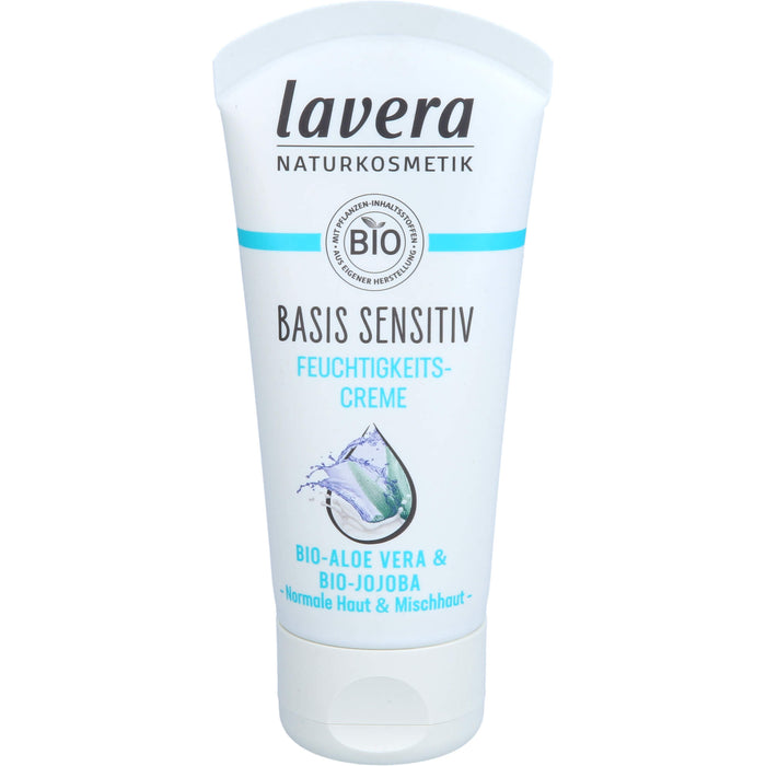 lavera BASIS SENSITIV FEUCHTIGKEITSCREME, 50 ml XTC