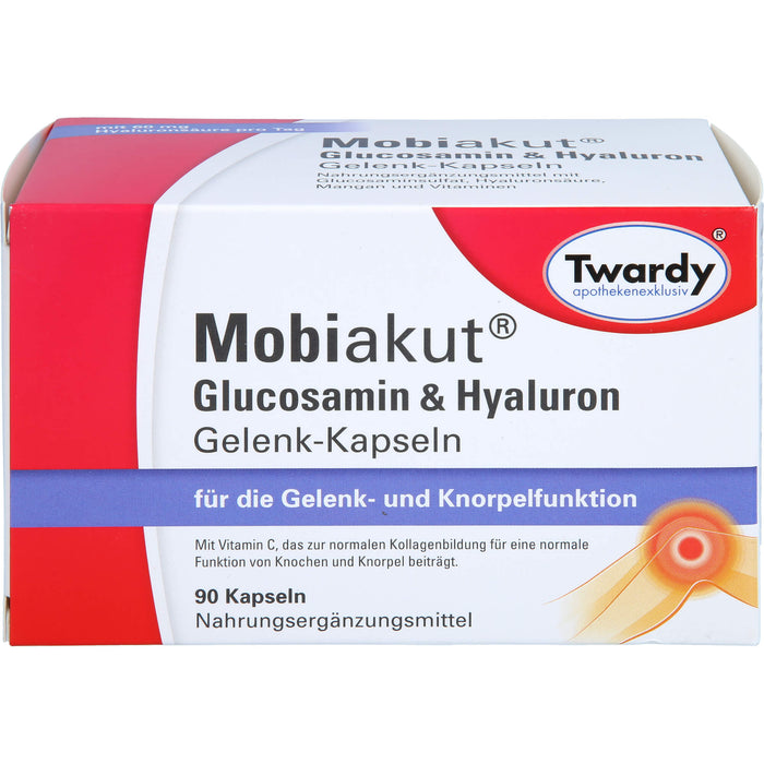 Mobiakut Glucosamin & Hyaluron Gelenk-Kapseln, 90 St KAP