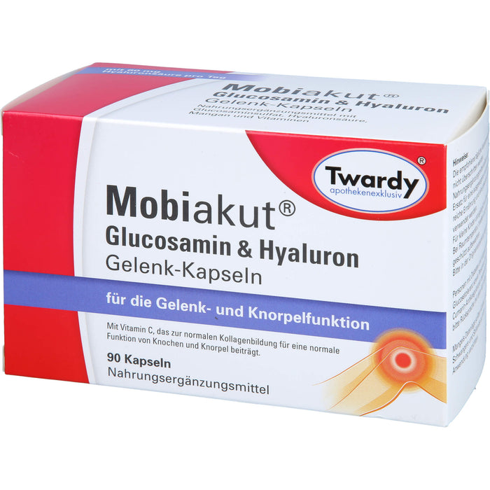 Mobiakut Glucosamin & Hyaluron Gelenk-Kapseln, 90 St KAP