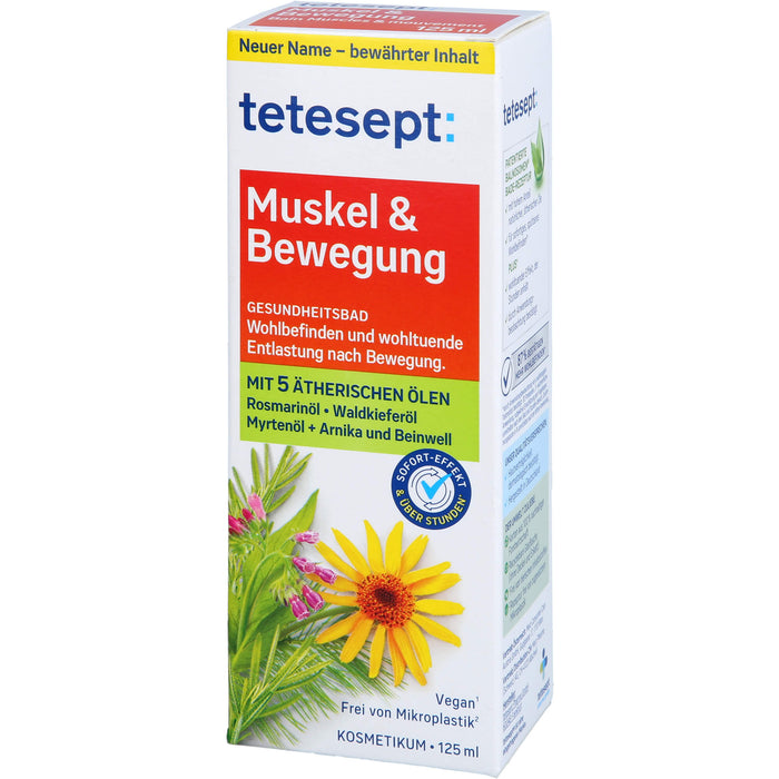 tetesept Muskel & Bewegung Bad, 125 ml BAD