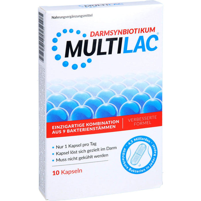 Multilac Darmsynbiotikum, 10 St KMR