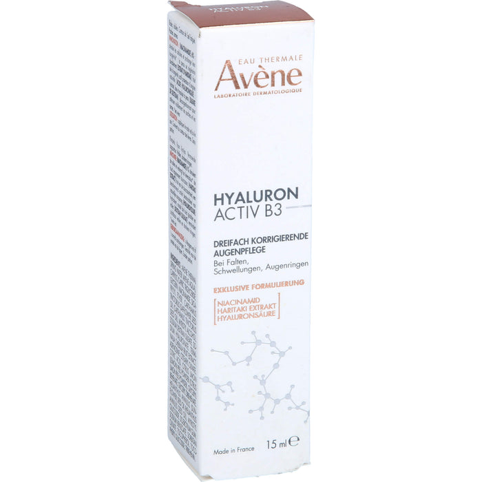 AVENE Hyaluron Activ B3 Dreifach korr. Augenpflege, 15 ml CRE