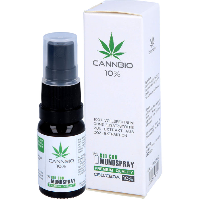 CBD 10% CANNBIO Mundspray, 10 ml SPR